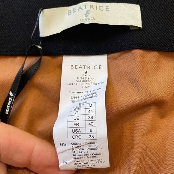 Beatrice Cotton Elastane Pants Women Size 6 - Picture 8 of 8